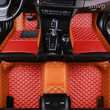 Автомобилни постелки за Suzuki Wagon R X5 2019 2017 2018 2015 2016 2013 2014 Кожени потребителски автоматично накладки за краката, автомобилни килими, калъф