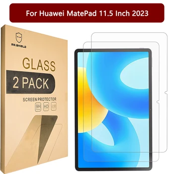 Mr.Shield [2] Защитно фолио за екрана Huawei MatePad 11,5 инча 2023 [Закалено стъкло] [Японското стъкло твърдост 9H]