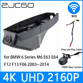 ZJCGO Регистратори 4 ДО UHD 2160 P Автомобилен Видеорекордер DVR Нощно Виждане, за BMW X1 E84 X3 E83 F25 X5 E70 X6 E71 E72 Z4 E85 E86 E89