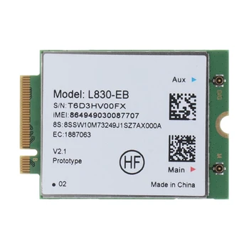 Модул за карта Wi-Fi 4G L830-EB За Thinkpad X280 T480 T580 P52S L480 L580 T490 T590 P53S T490S X390 L490 L590 FRU 01AX761