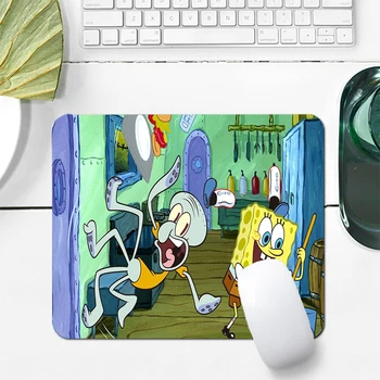 Мини рекламна подложка за мишка с дизайн по поръчка мультяшная анимационна игра противоскользящий офис асистент през цялата малък подложка за мишка с лого, направи си САМ
