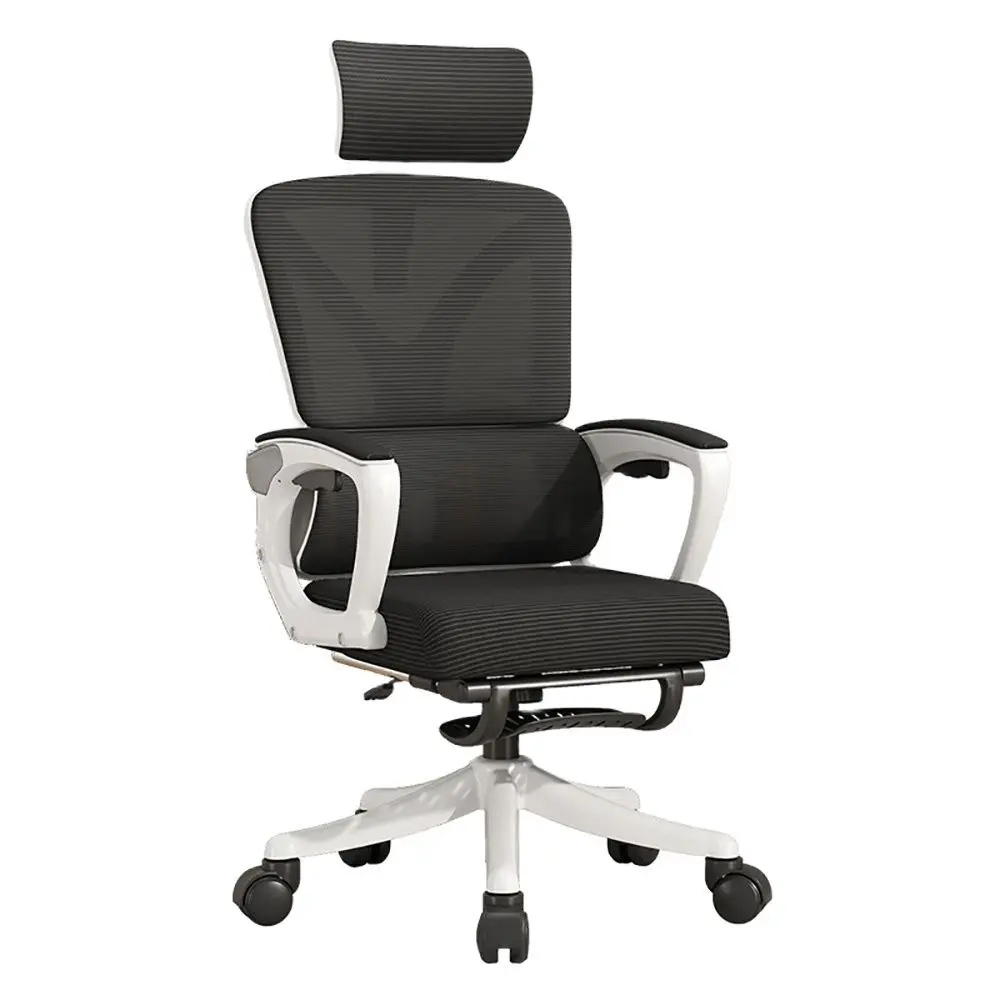Ергономичен дизайн за офис стол, домашен компютърен стол, подобно на гъба тъкан, дишаща мрежа, мека и удобна, ниско ниво на шум0