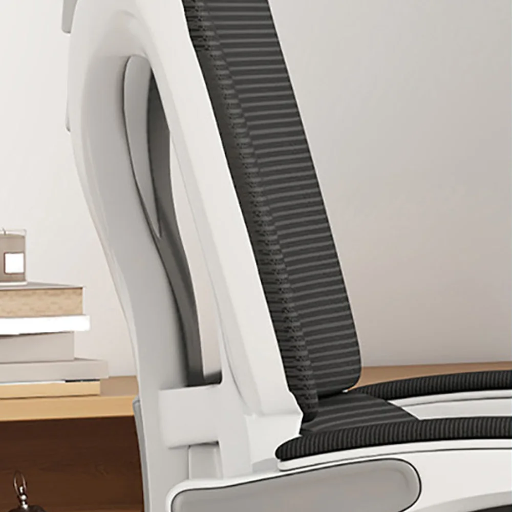 Ергономичен дизайн за офис стол, домашен компютърен стол, подобно на гъба тъкан, дишаща мрежа, мека и удобна, ниско ниво на шум3