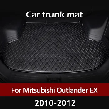Подложка за багажник на автомобил Mitsubishi Outlander 2010 2011 2012, килим за карго подложка, аксесоари за интериор, калъф