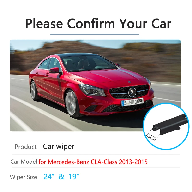 Автомобилни Четки Чистачки за Mercedes Benz CLA Class 2013 2014 2015 автоаксесоари за Предното Стъкло CLA180 CLA200 CLA220 CLA250 CLA45 AMG CDI1