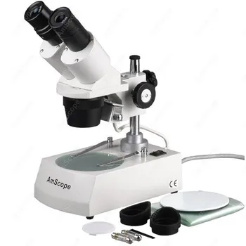 Бинокъла на стереомикроскоп за студенти -AmScope доставя бинокъла на стереомикроскоп за студенти 10X-30X