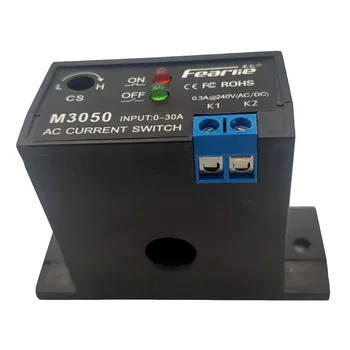M3056 Модул сигнализация за откриване на ток 0,3-30A 240 v ac/dc, модул за управление на трансформатор, сензор за измерване на ток, датчик за откриване на ток