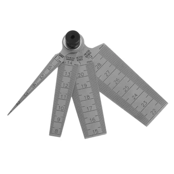 0-29 мм, заваръчна конус от неръждаема стомана, сензор за изчистване на Преносима линия на дълбочина Инструмент за проверка на дупки щуповые линия здрав