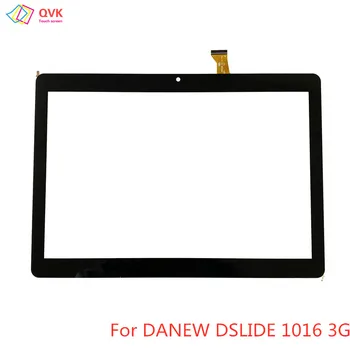 10.1-инчов сензорен екран за DANEW DSLIDE 1016 3G Tablet PC капацитивен сензорен екран дигитайзер, тъчпад стъклен панел WWX256-101-V1