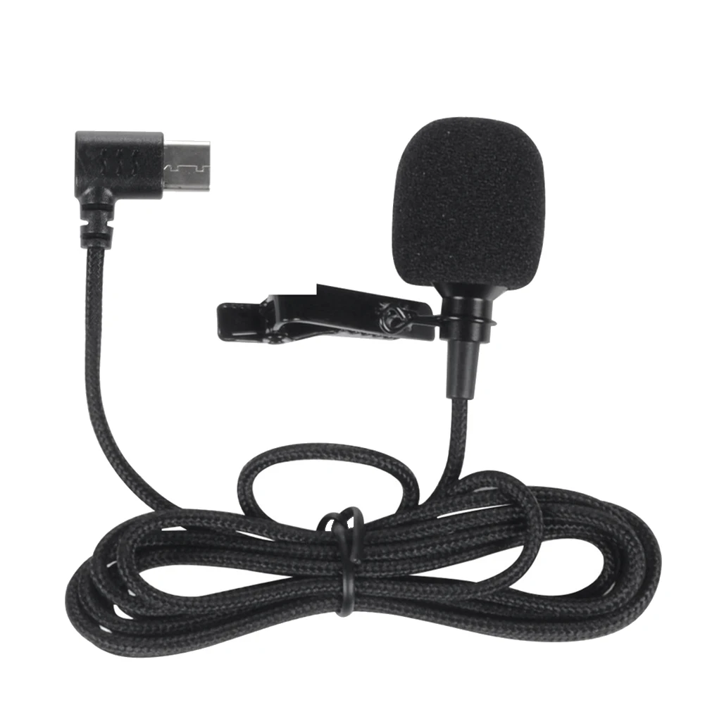 За SJCAM SJ8 SJ9 SJ10 петличный микрофон Type C Аксесоари за външна преносима екшън-камера1