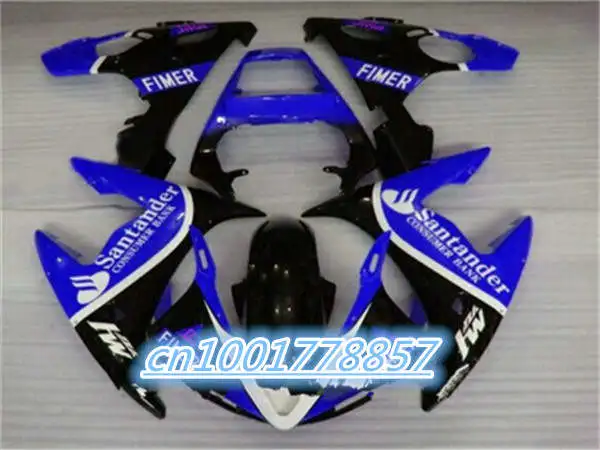 Нови горещи продажба на мотоциклети ABS Комплекти Обтекателей за мотоциклети са 100% Годни За YZF-R6 03-05 YZF600 2003 2004 2005 04 YZF R6 красиви сини movista0