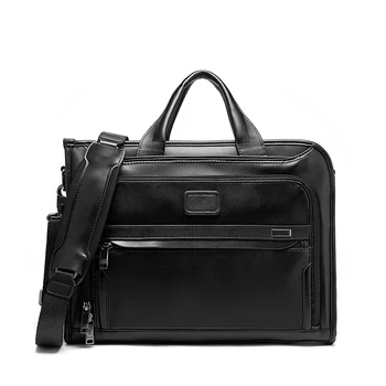 Нова чанта-портфейл от един материал, бизнес компютърна модерна мъжка чанта от влакна през рамо