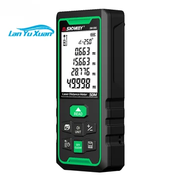 лазерен далекомер точност ръководят далекомер с зелена светлина, е-състав, измервателен уред за помещения, лазер