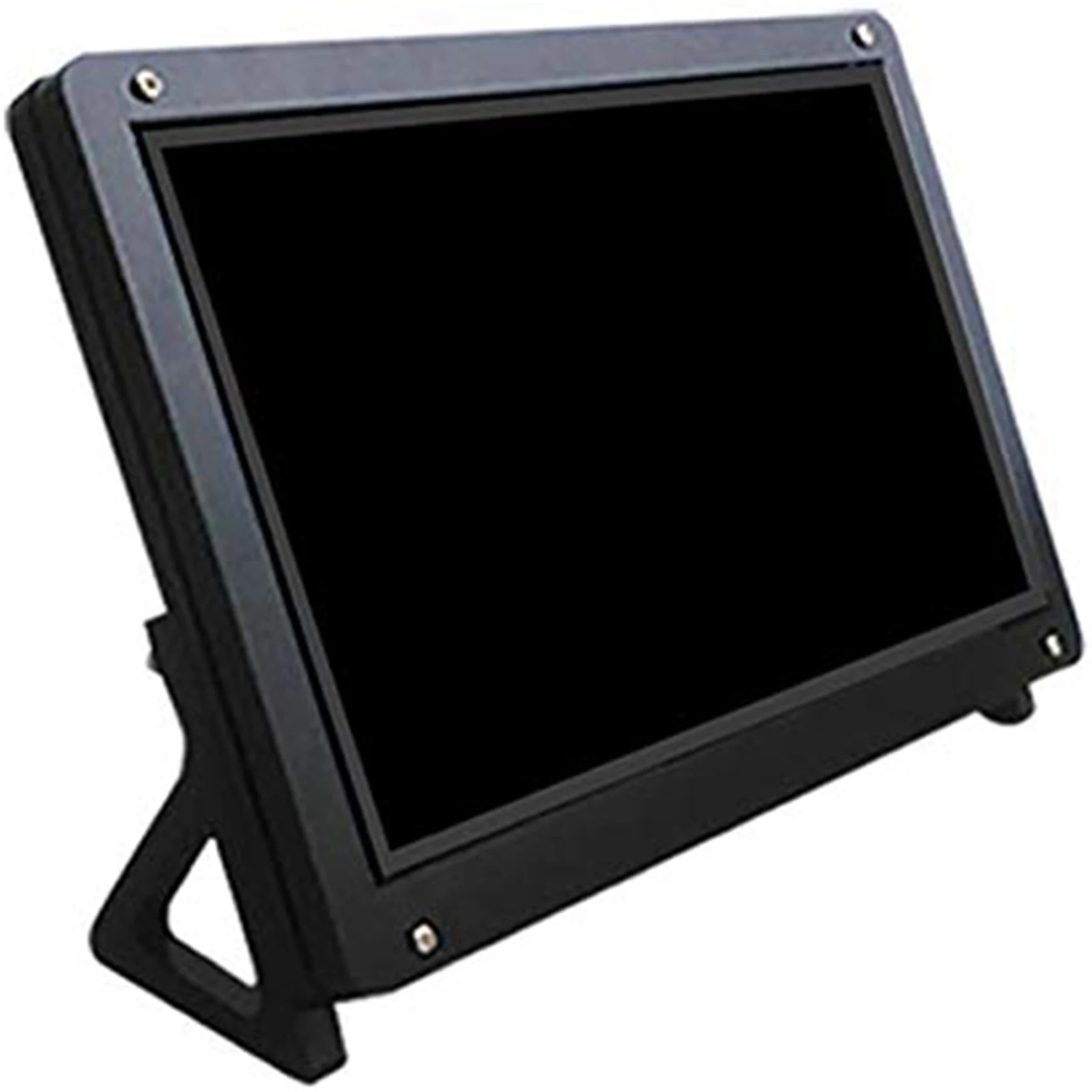7-инчов дисплей монитор LCD дисплей за носене подкрепа титуляр за Raspberry Pi 3 Акрилен корпус на стена LCD дисплей черен1