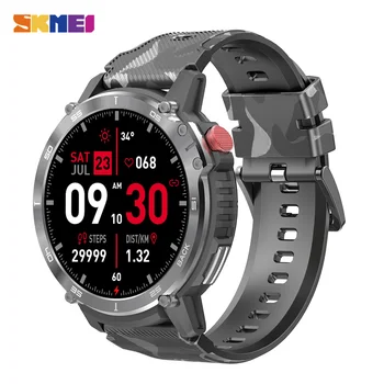 SKMEI 400mAh, умен часовник за гмуркане, Bluetooth-предизвикателство, монитор на сърдечната честота, 4G ROM, възпроизвеждане на музика, умни часовници за iPhone Huawei, Xiaomi