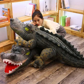 Плюшен Крокодил Играчка Риба Фугу Кукла Плюшевое Животно Играчка, Възглавница е Мека Крокодил Момчета и Момичета Плюшен Кукла Играчка За Дете Подарък