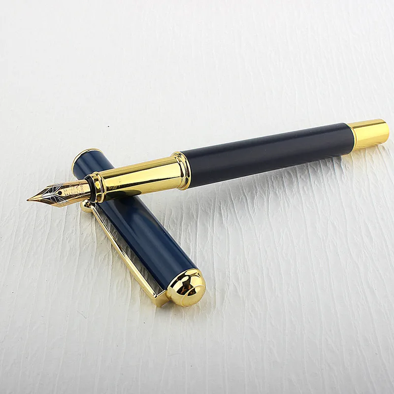 Луксозна метална писалка за писане Чернильная дръжка Ученически пособия химикалки за писане4