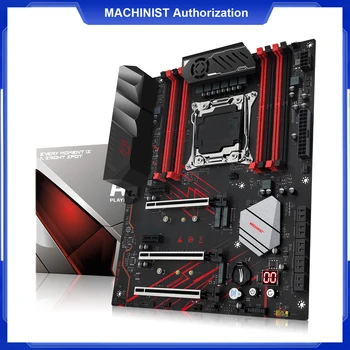 MACHINIST X99 MR9D PLUS дънната Платка Поддържа LGA 2011-3 Xeon E5 V3 V4 Всички серии CPU Процесор DDR4 ECC/NON-ECC RAM Памет NVME