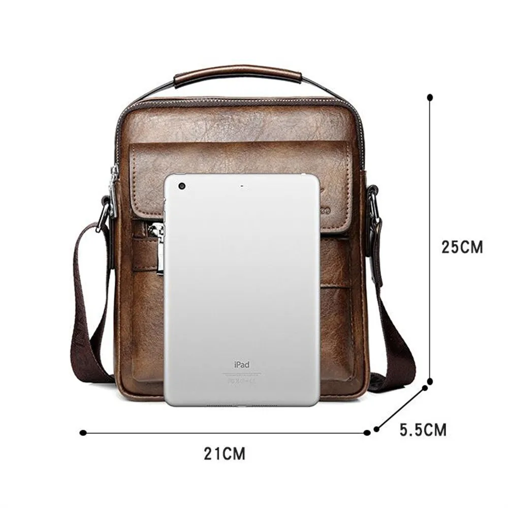 2023 Мъжка чанта през рамо, бизнес чанта-кенгуру, ежедневни мъжки чанти, модни корейската версия, чанта през рамо5