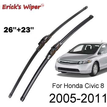 Четки на предните Чистачки Erick's Wiper LHD За Honda Civic 8 Седан Четки за почистване на Предното стъкло 26 
