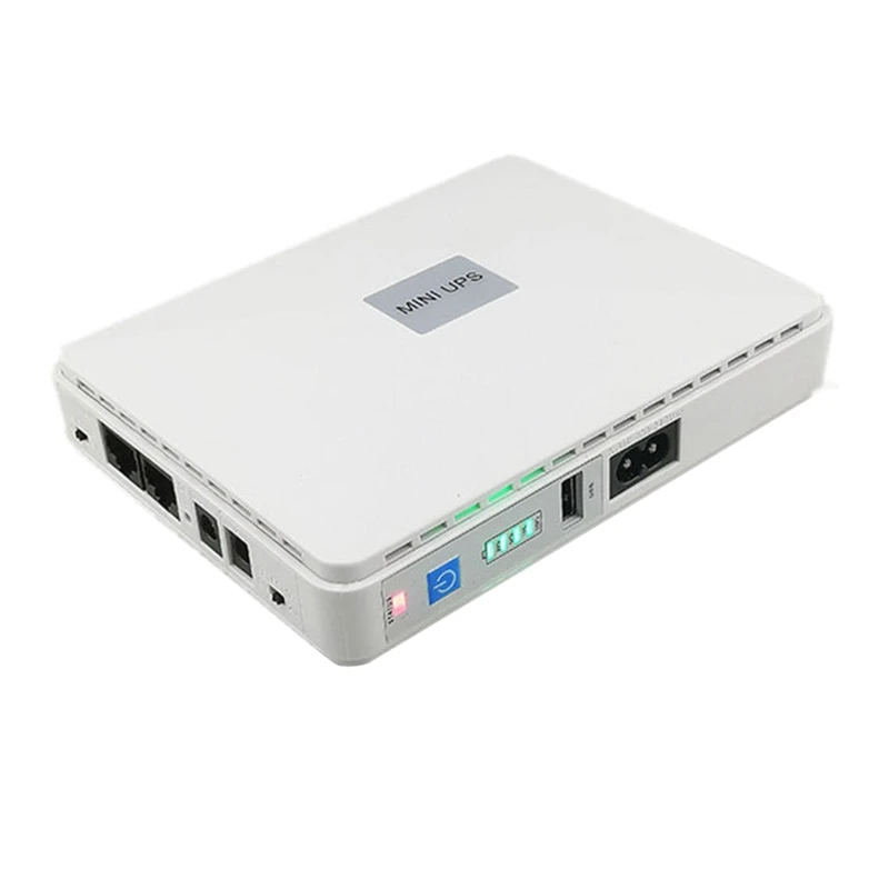 Мини UPS POE 15 ЗА 24 резервна батерия 8800 mah захранване за Wi-Fi рутер за ВИДЕОНАБЛЮДЕНИЕ (штепсельная щепсел САЩ)0