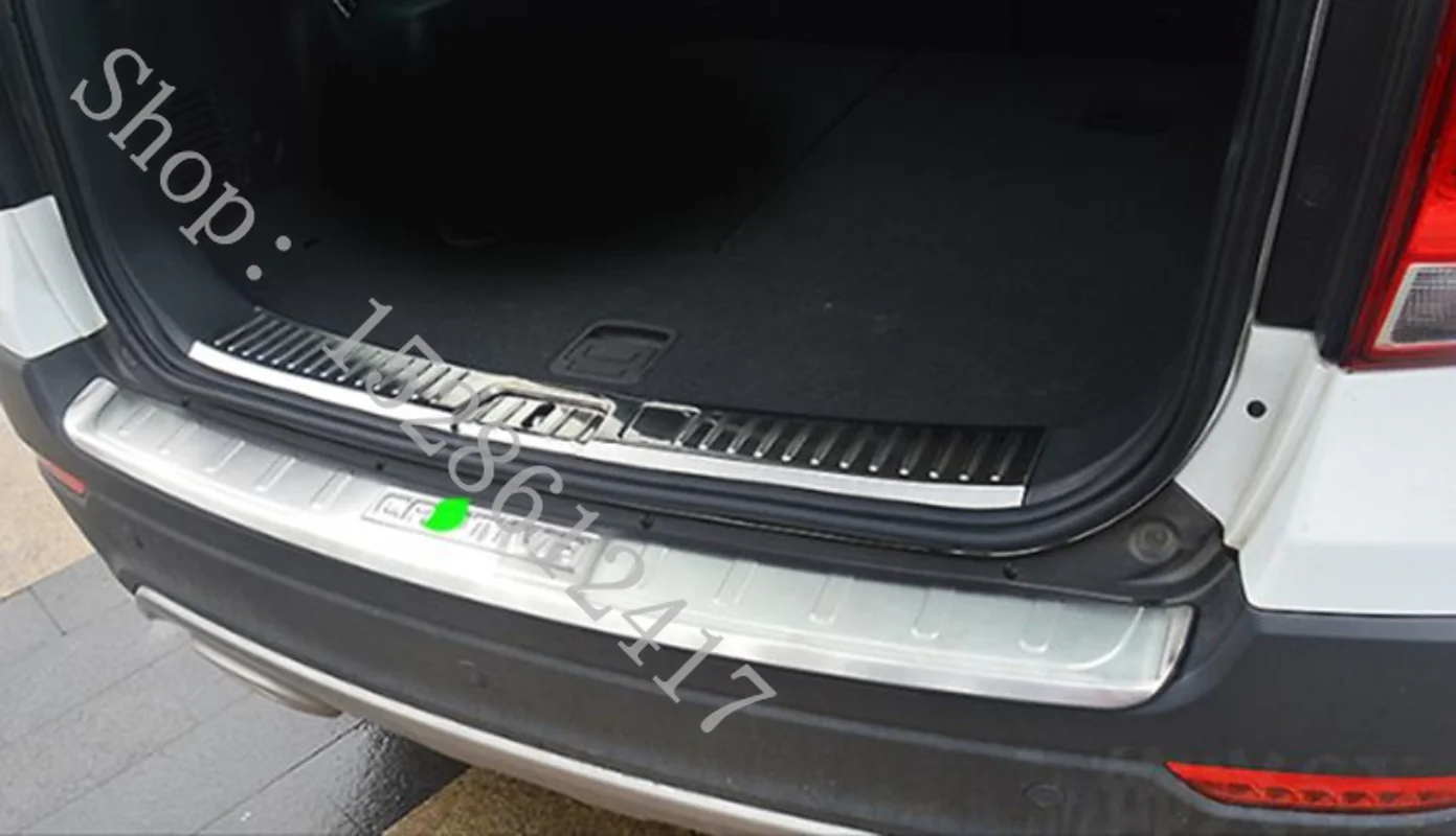 Автомобилен стайлинг за 2007-2019 Chevrolet CAPTIVA Капачка на дръжката на вратата от неръждаема стомана, протектор броня, задната врата, тампон на прага, на капака на резервоара1