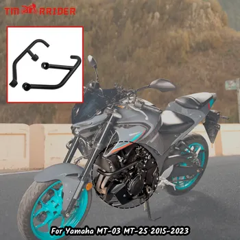 За мотоциклет MT-03 MT-25 Стоманена Защита на Двигателя, Защитна Рама, Противоударные Апликации За Yamaha MT03 MT25 MT 03 25 2015-2023 Аксесоари