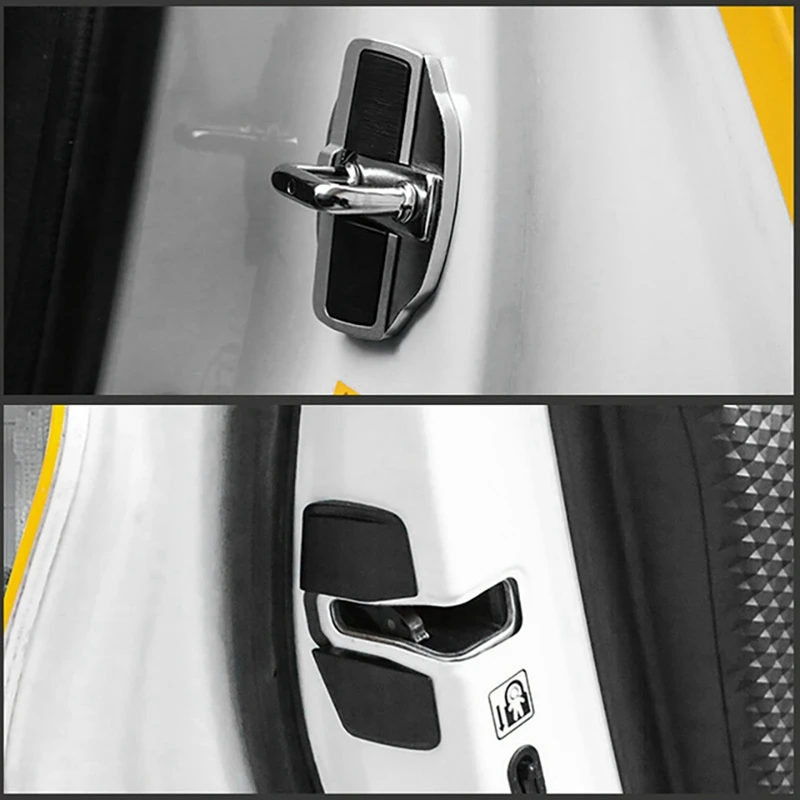 6 Комплекта TRD вратата, стабилизатор на Автоматично заключване на вратите Протектор Капаче Стопорные капак за Toyota Land Cruiser LC200 Alphard Vellfire3